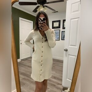 Old navy long sleeve button down dress